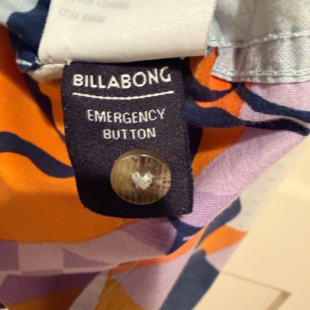 🌴 Boys Surf Shirt Bundle Billabong + Quiksilver Size 5 100% Cotton Tropical - Picture 5 of 14